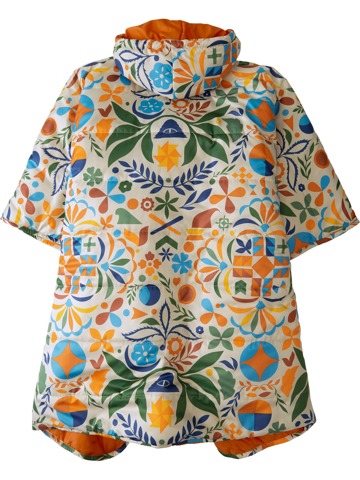 Poler Reversible Camp Poncho: Twin Flames | Title Nine