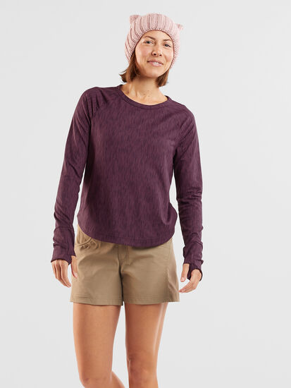 Grace Raglan Long Sleeve Tee - Flatlands