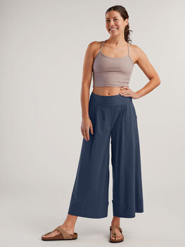 High Waisted Wide Leg Pants Round Trip