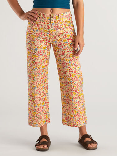 Miraculous Wide Leg Cropped Pants