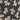 Crusher Wide Leg Pants, Black & Salt Print, swatch