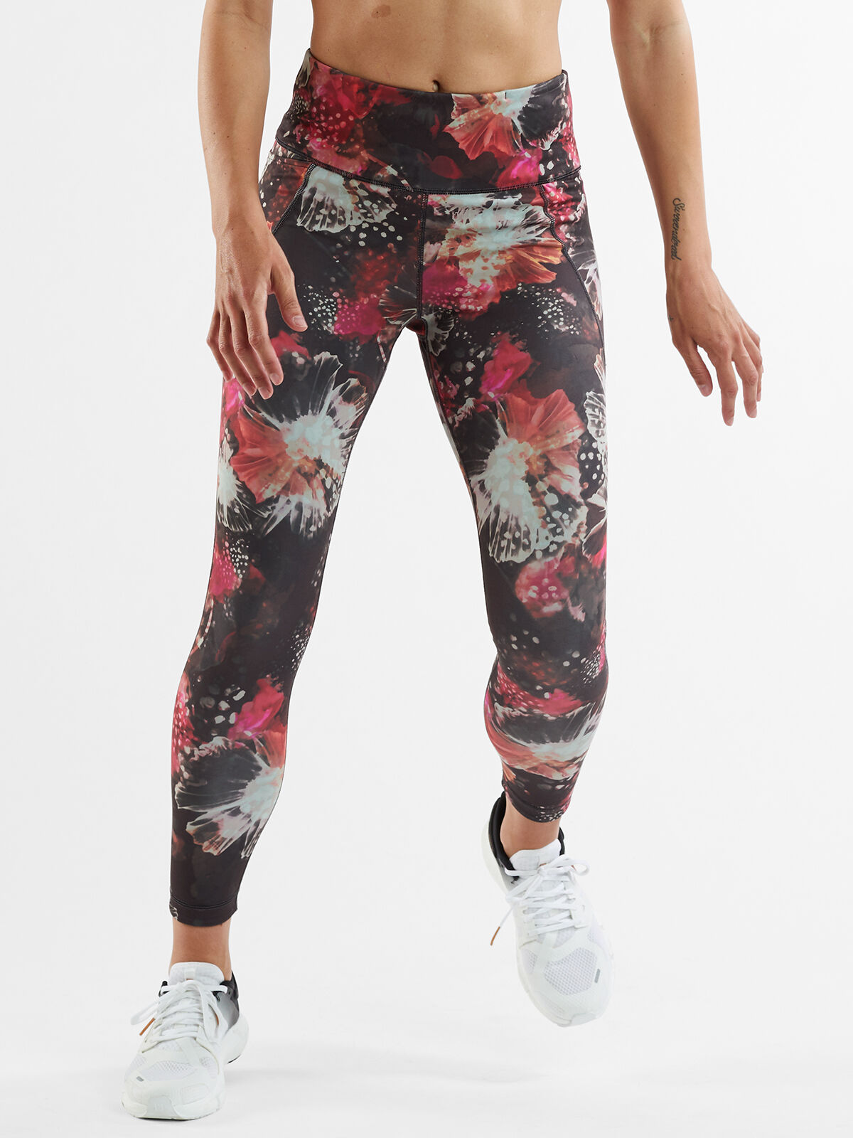 Womens Running Tights Mad Dash Glacier Title Nine