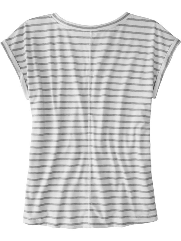 Fluent V Neck Short Sleeve Tee, , original
