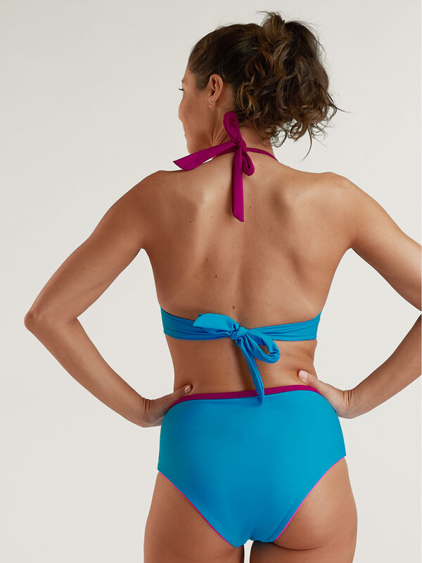 Set It and Forget It Bikini Top - Colorblock, , original