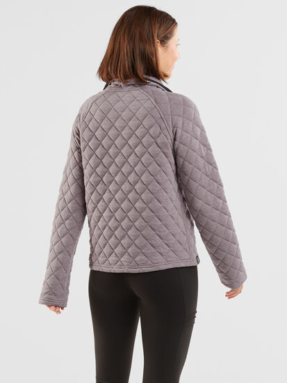 Power Up Quilted Snap Pullover, , original