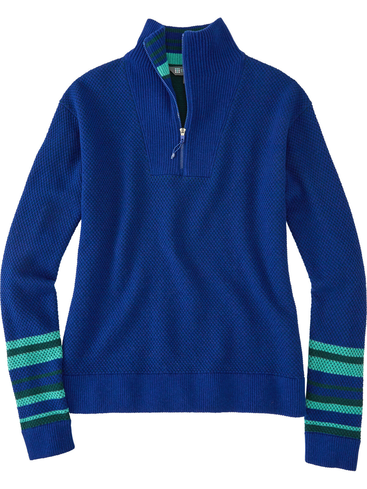 Women's Quarter Zip Sweater: Super Power