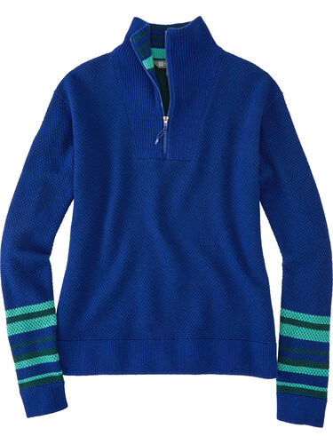 Kickback 1/4 Zip Sweater - Stripe
