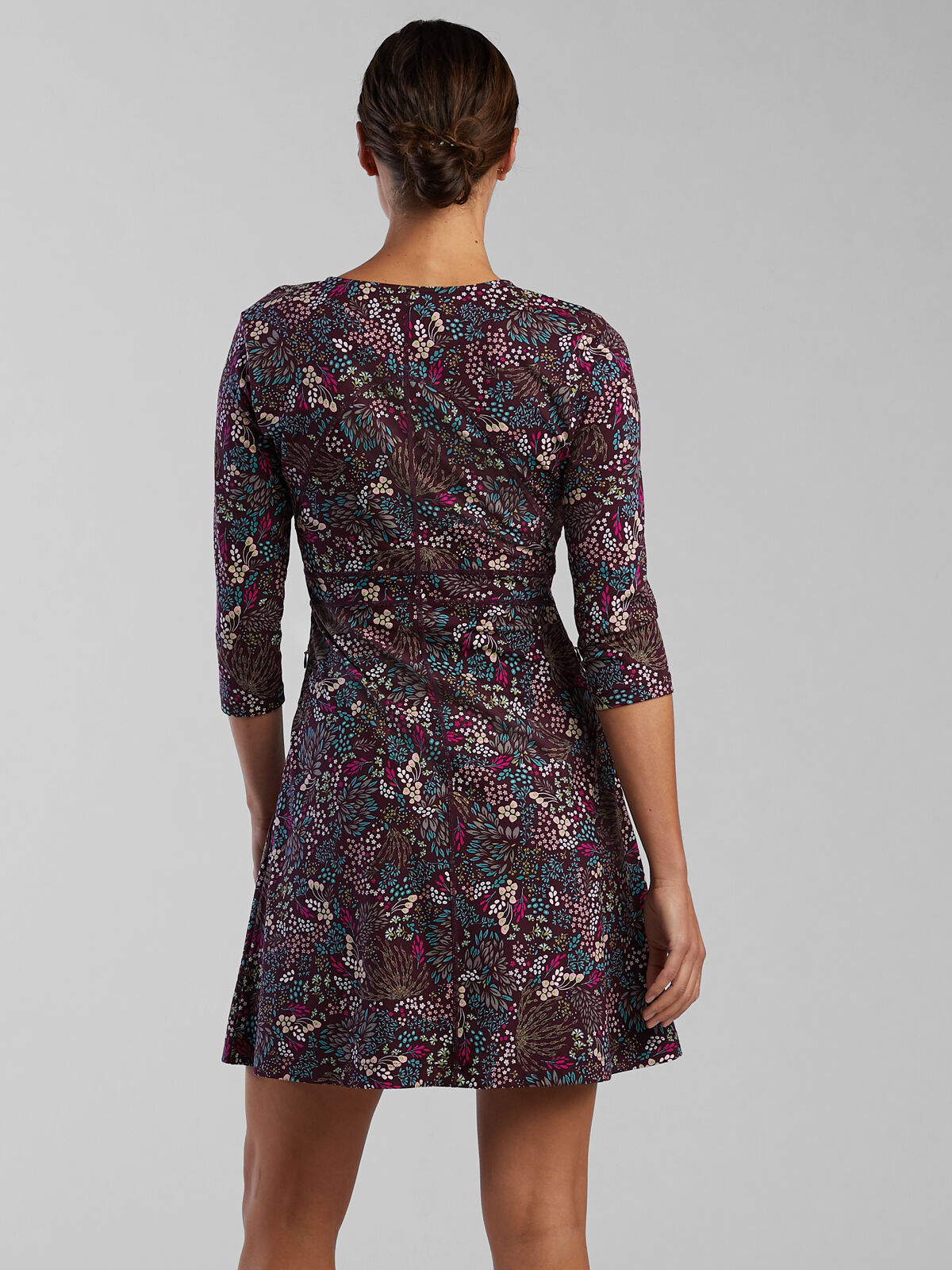 Dream 3/4 Sleeve Dress: Giverny