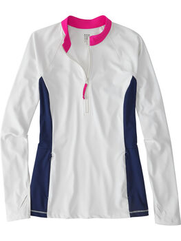 Sunbuster 1/4 Zip Long Sleeve Sun Shirt - Solid
