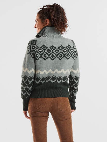 Apres View Zip Up Sweater: Image 4