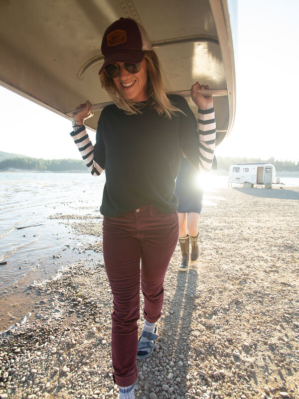 Synergy Crew Neck Sweater - Sleeve Stripe, , original