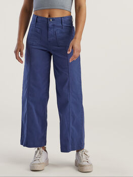 Toad&Co Women's Linden Wide Leg Canvas Pants