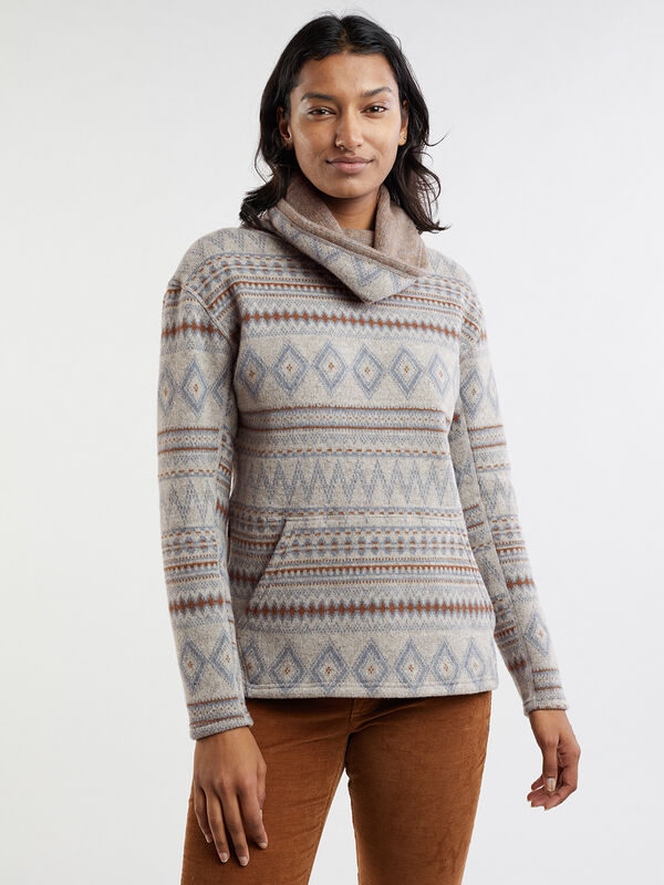 Gambit Fleece Pullover, , model