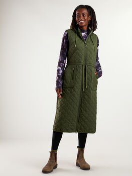 Pinyon Quilted Midi Dress | Women's Warm Dress