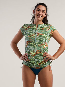 Women's Short Sleeve Rash Guard Endless Summer