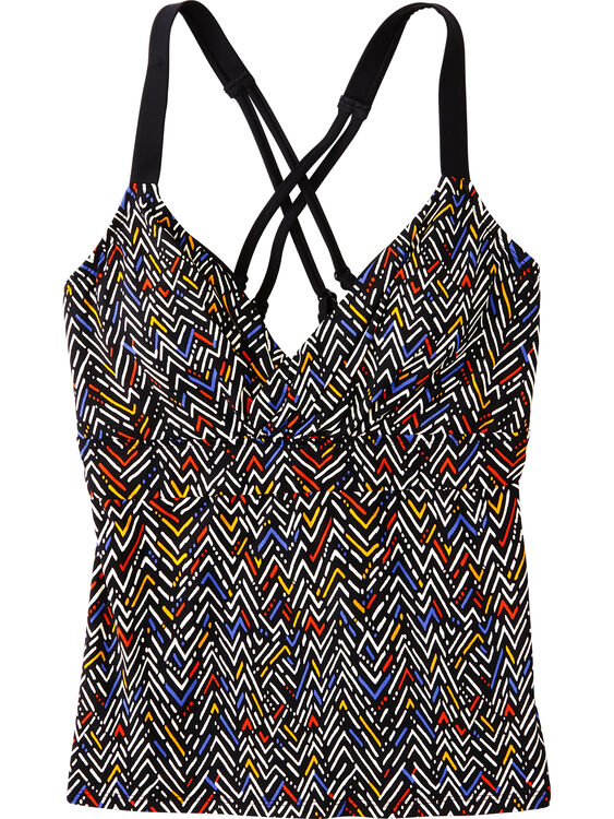 Metis Underwire Tankini Top - Bodega, , original
