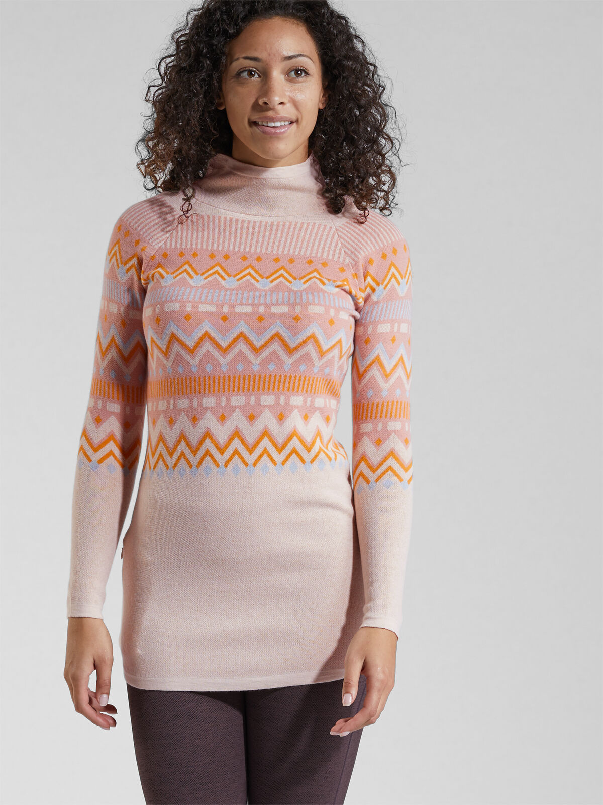 Fair isle tunic sweater online