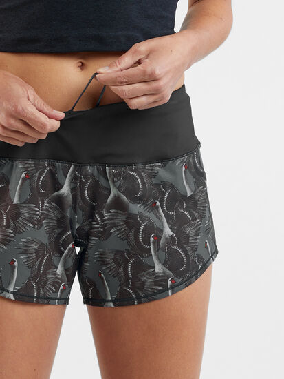 Obsession Running Shorts 4" - Print: Image 3