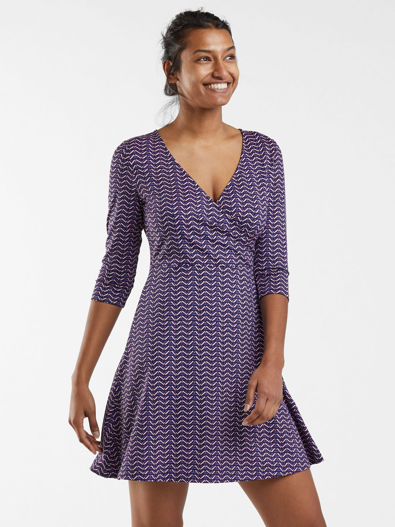 Wrapper's Delight Dress - Pallay, , model