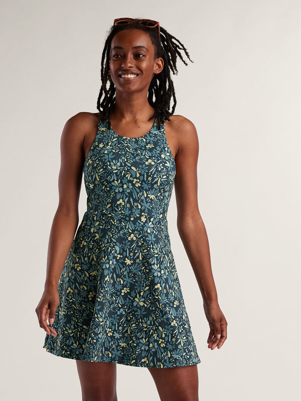 fit and flare dress with built in bra SheBird main image 1