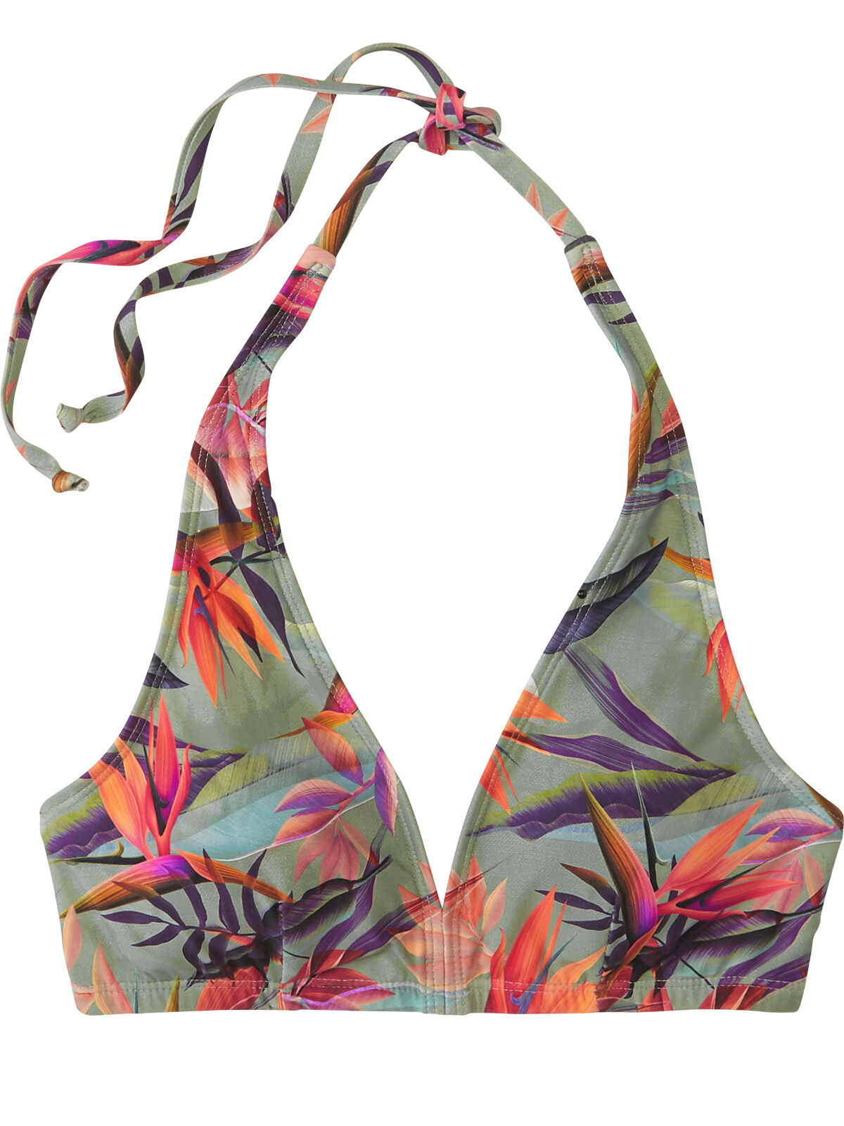 Halter Bikini Top: Makai | Title Nine