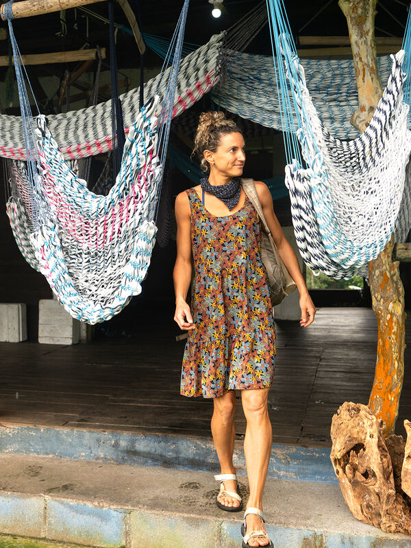 Toad&Co Tiered Dress: Crusher