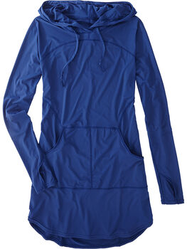 Shade Womens Long Sleeve Hoodie Dress