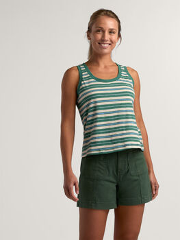 Cropped Tank Top: Maverick