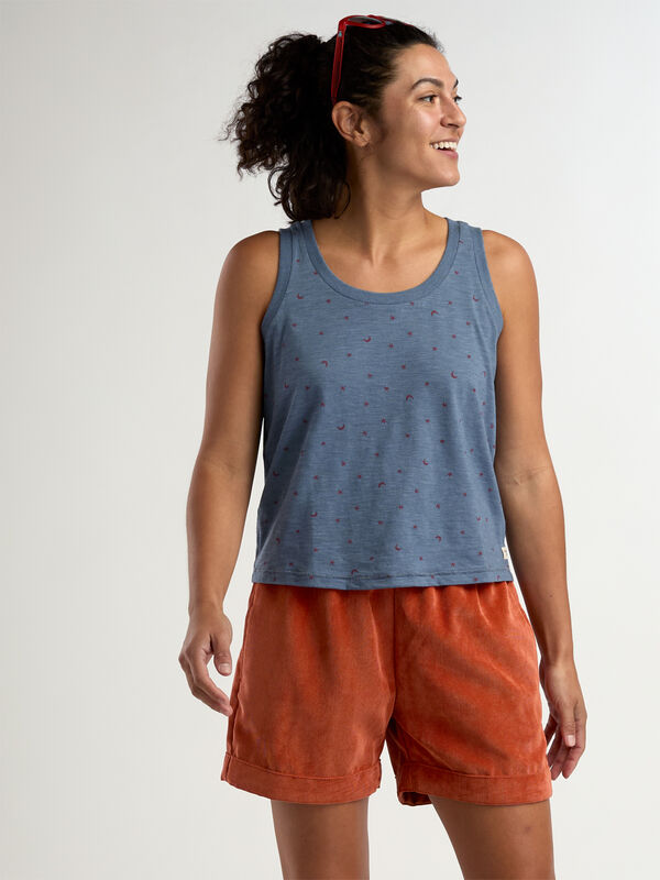 Cropped Tank Top: Maverick