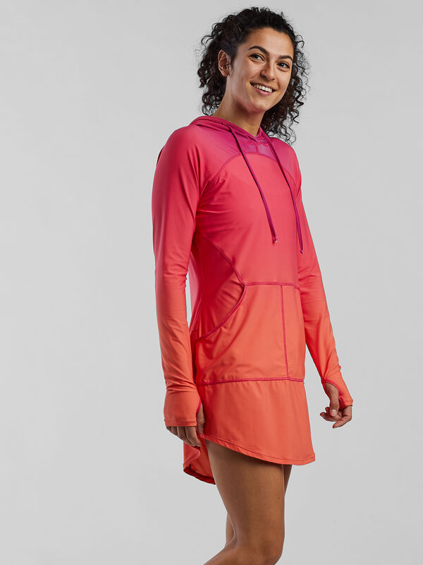 Blocker Hoodie Dress - Ombre, , original