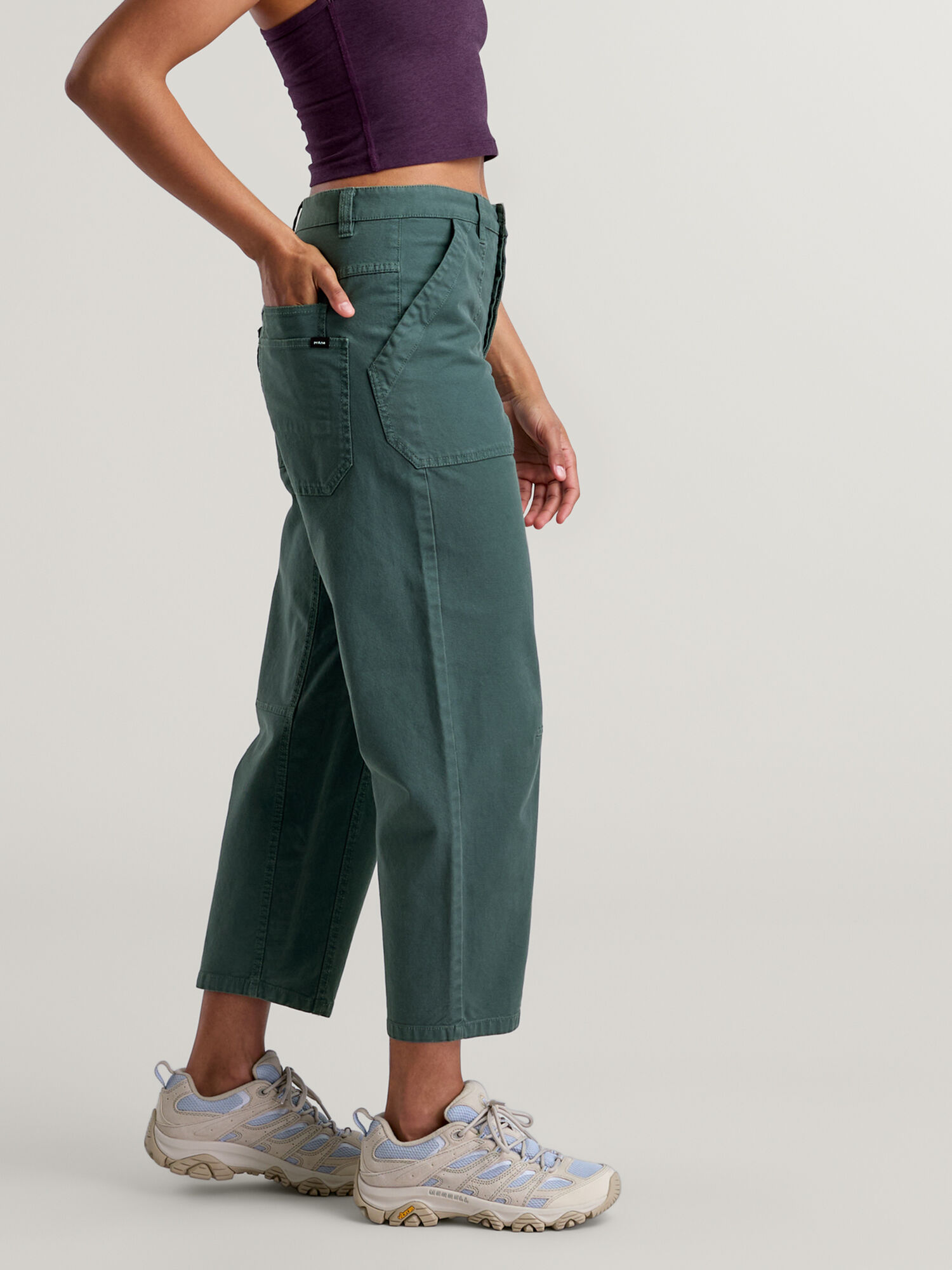 Bishop Barrel Leg Pants, , original