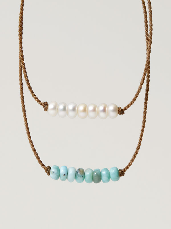 Tula Blue Live In Necklace Waterproof Necklace