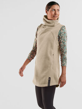 Indyeva Fleece Vest Tunic Dress: 25th Hour