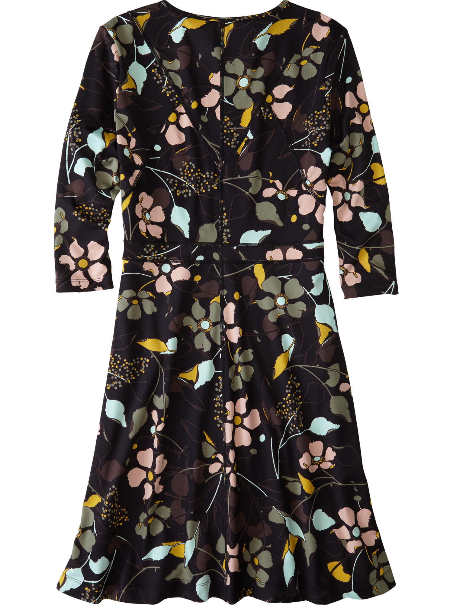 Dream 3/4 Sleeve Dress - Wild Juniper, , original