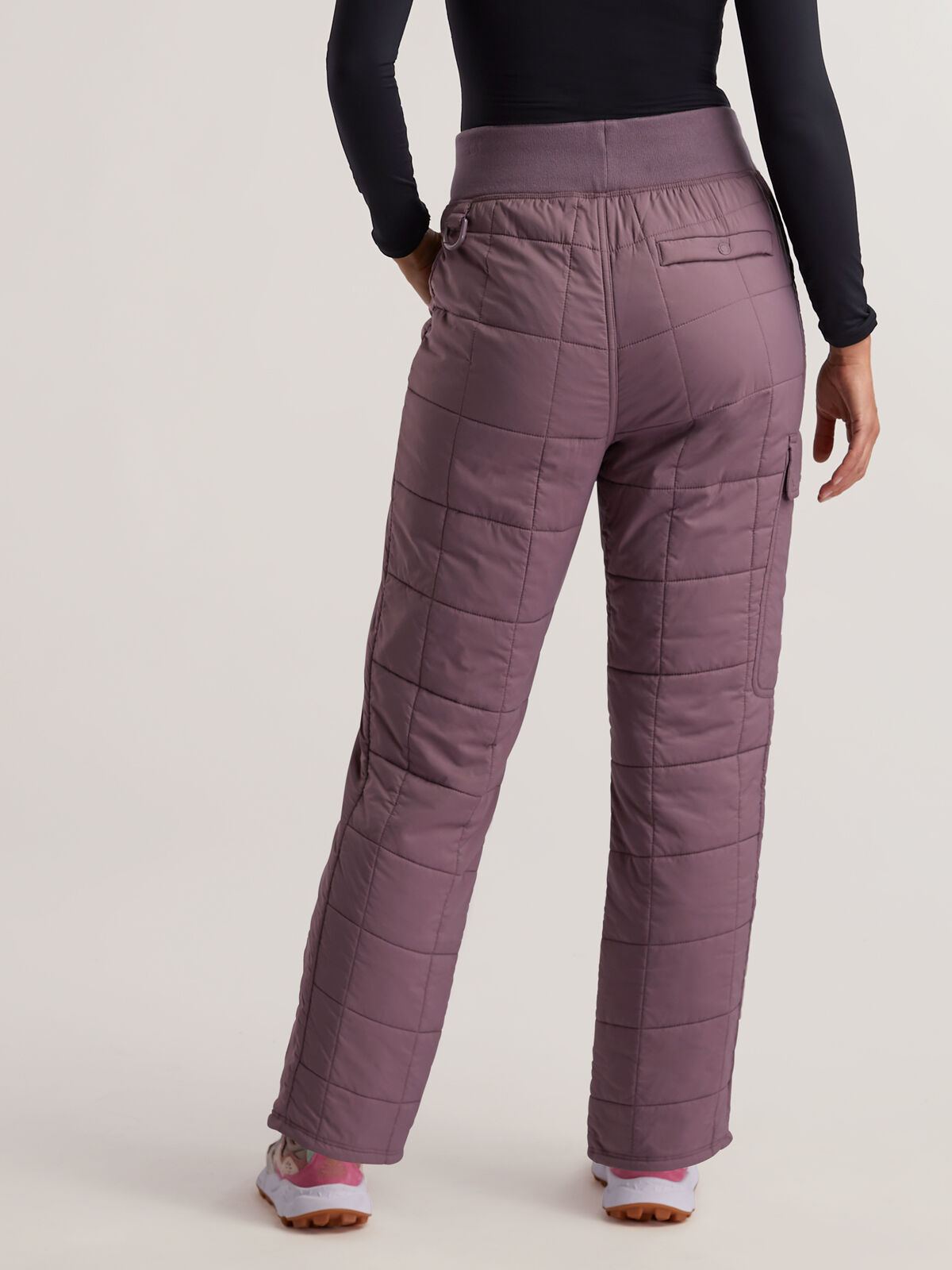 パンツ vaultroom COMMUNITYUTILITYPANTS natural Women's High Rise Quilted Joggers Pinyon | Title Nine