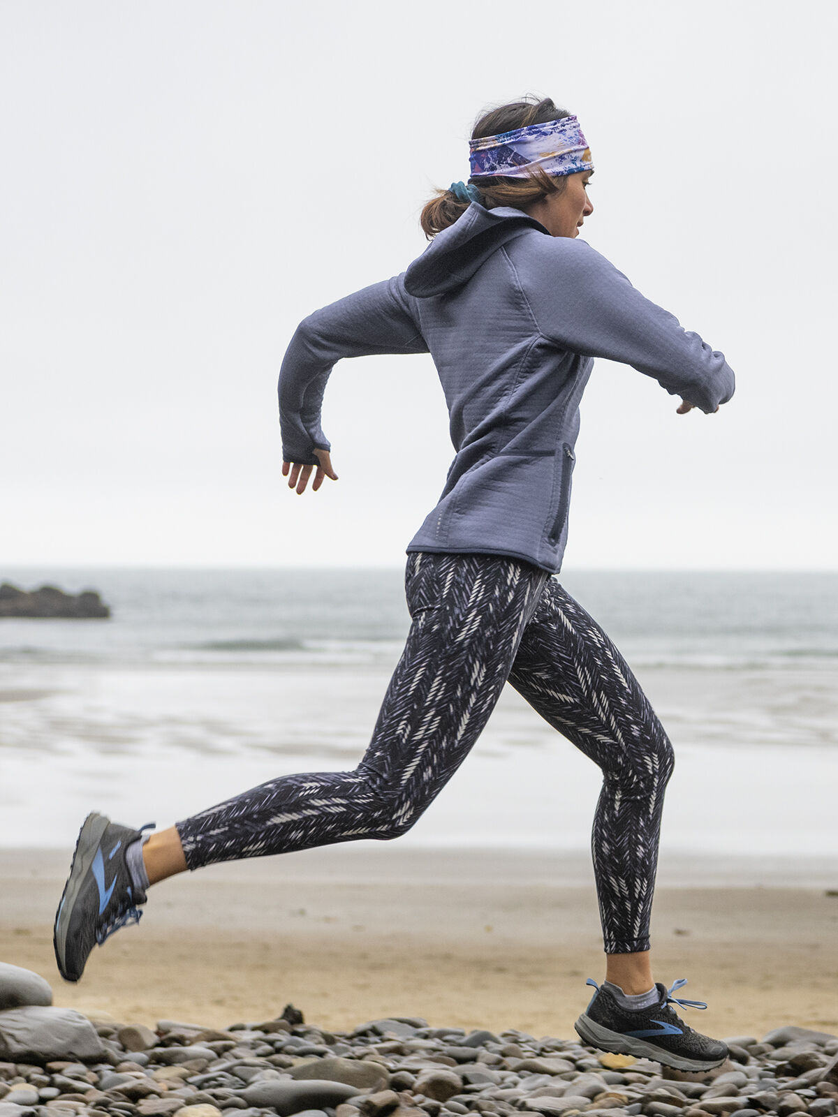 Mad Dash Reversible 7/8 Running Tights 