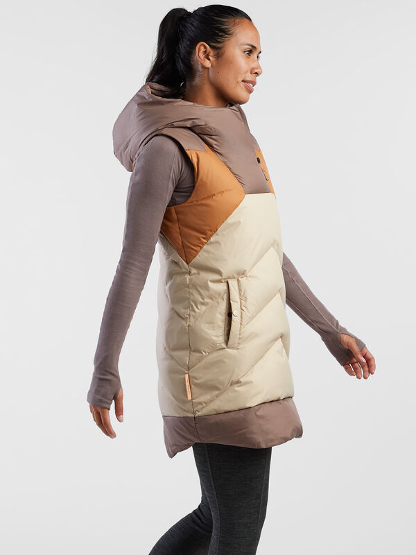 Fortuitous Down Vest Dress, , original
