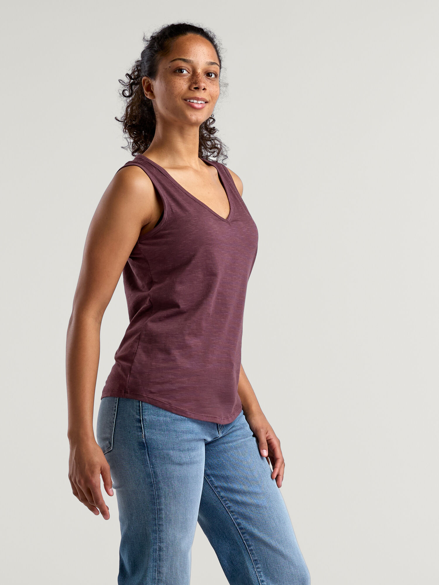 Samba V Neck Tank Top, , original
