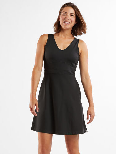 Dream V Neck Dress - Solid
