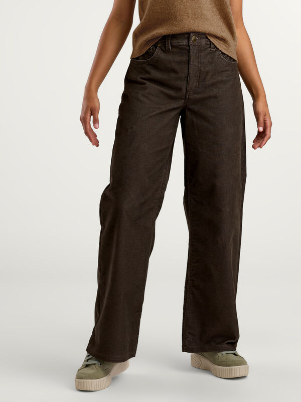 Toad&Co Miraculous Wide Leg Corduroy Pants