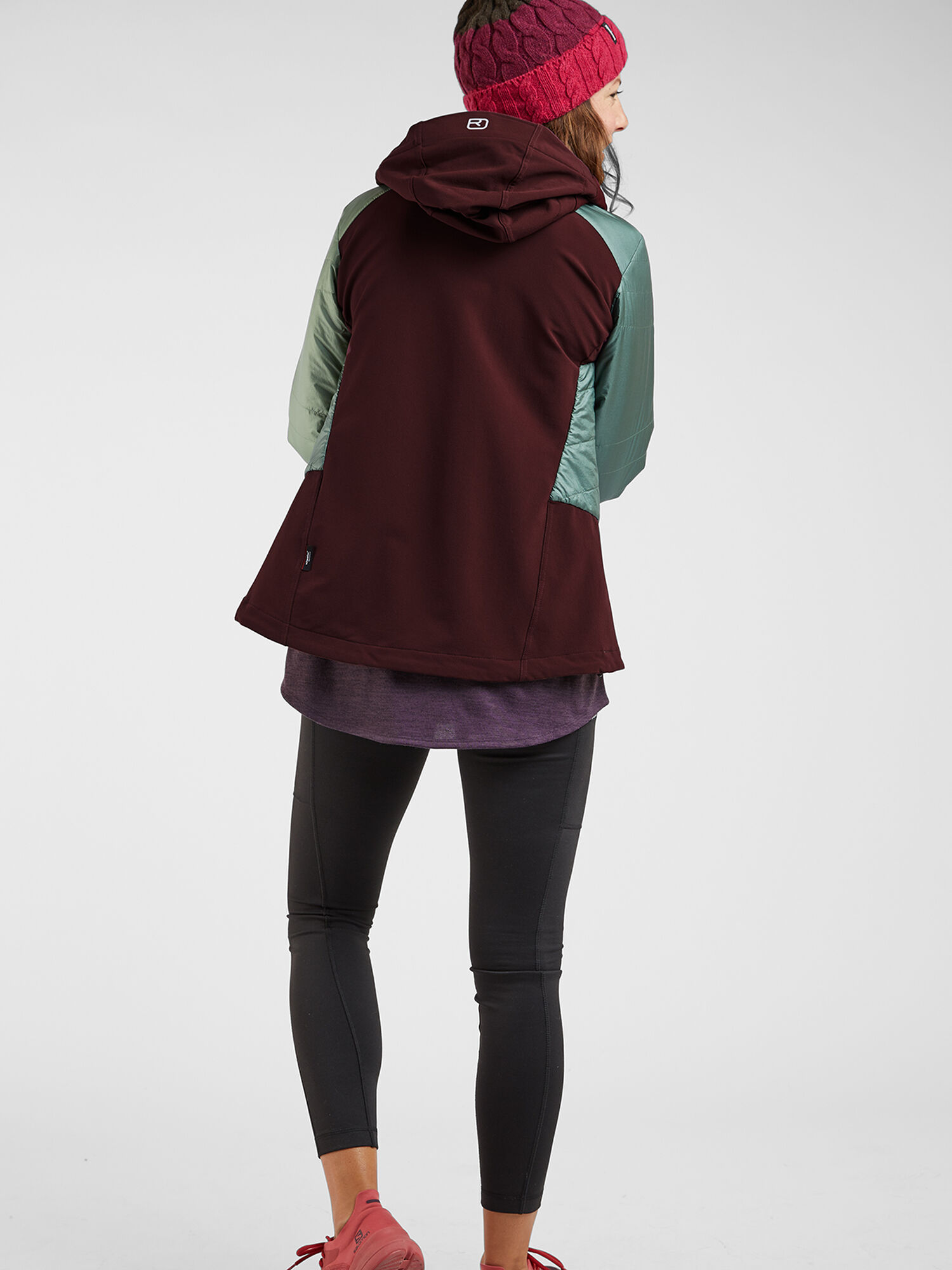 ortovox fleece plus jacket m black raven