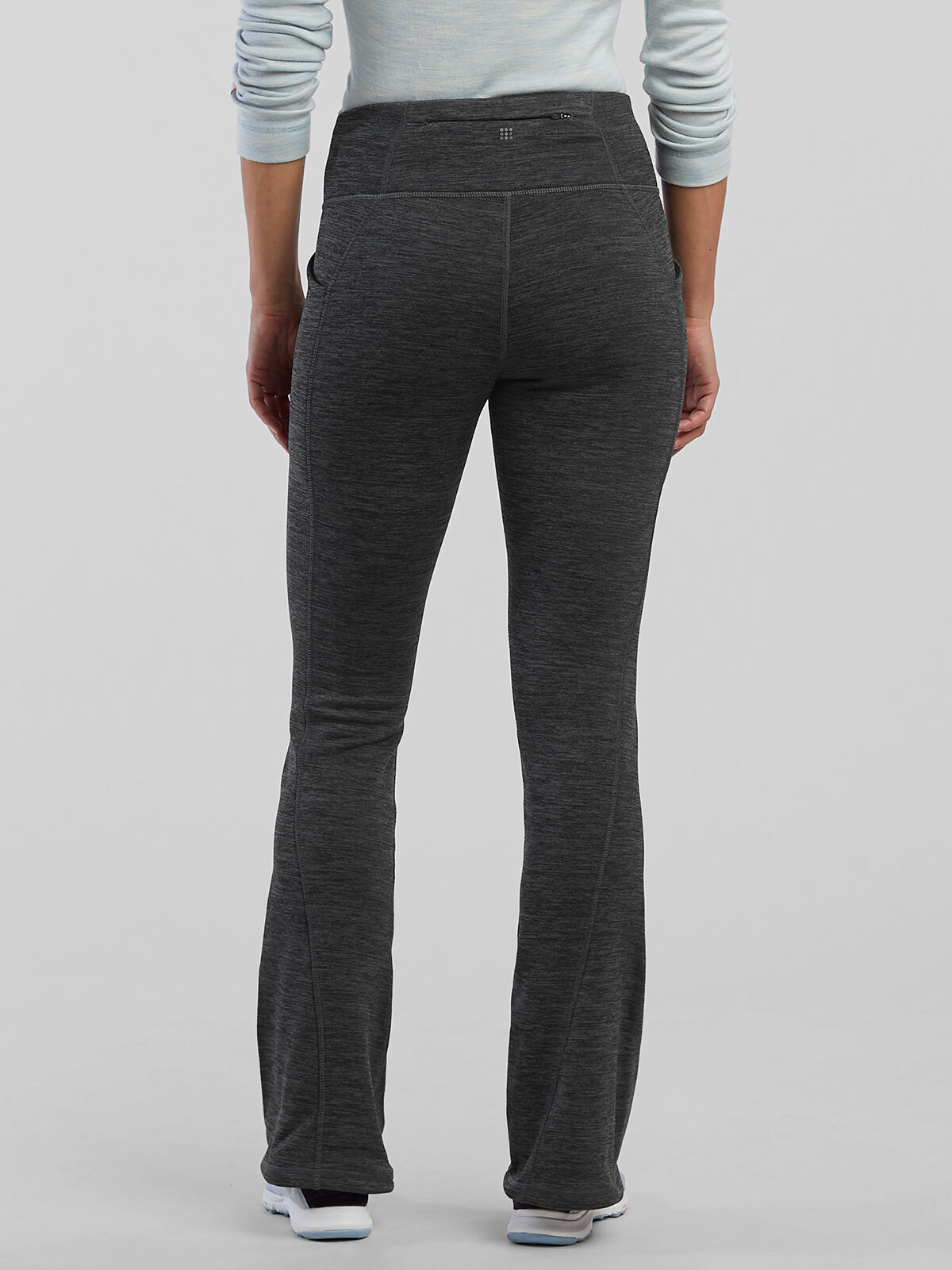 Crash Polartec Fleece Lined Flare Pants Heathered Petite