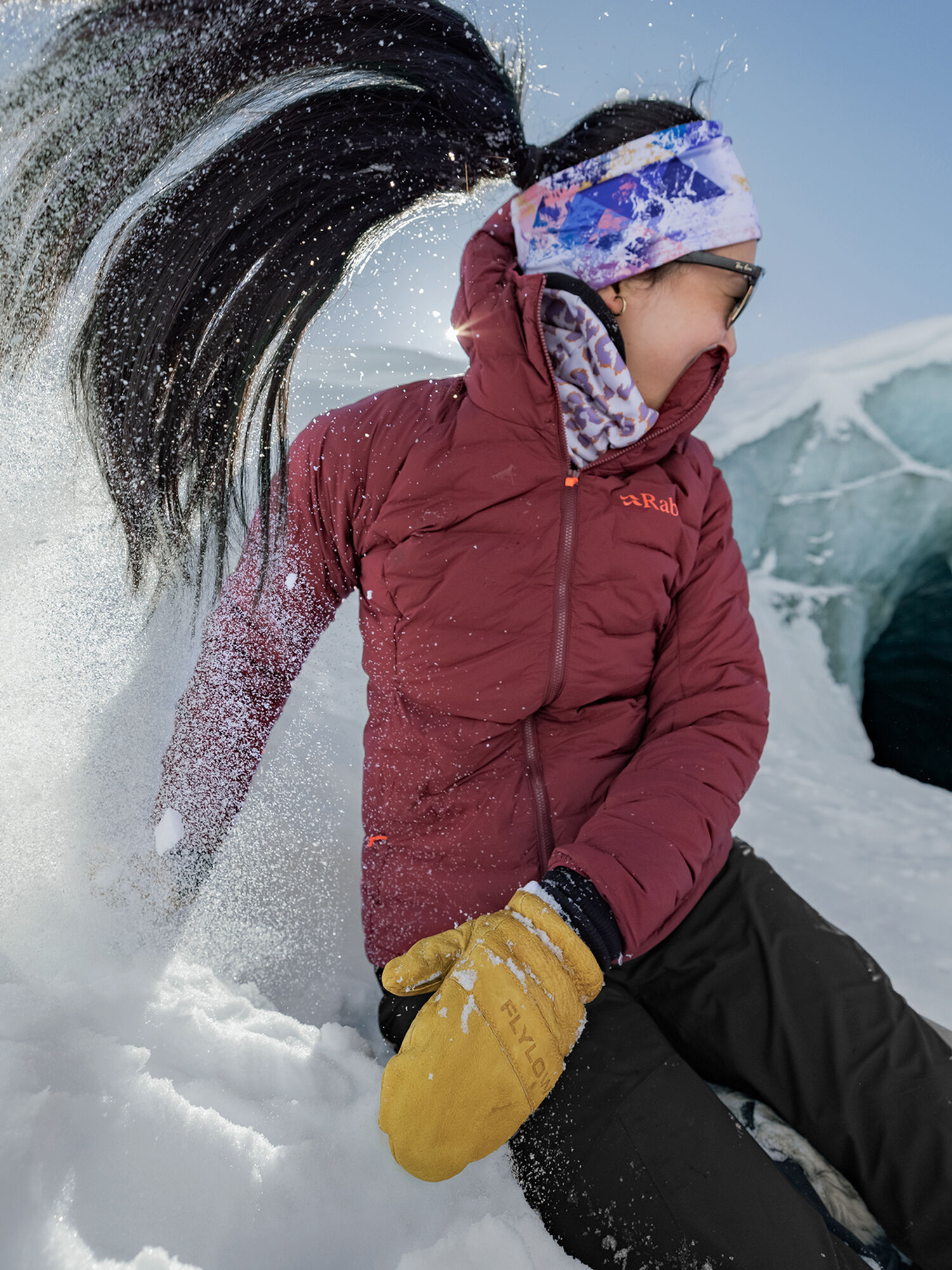 Tempest Flex Recycled Down Jacket, , model