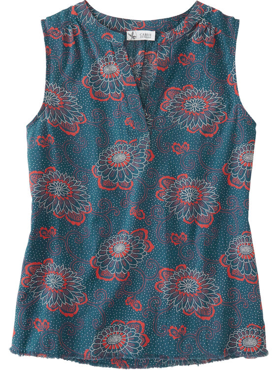 Moorea Gauze Sleeveless Top, , original