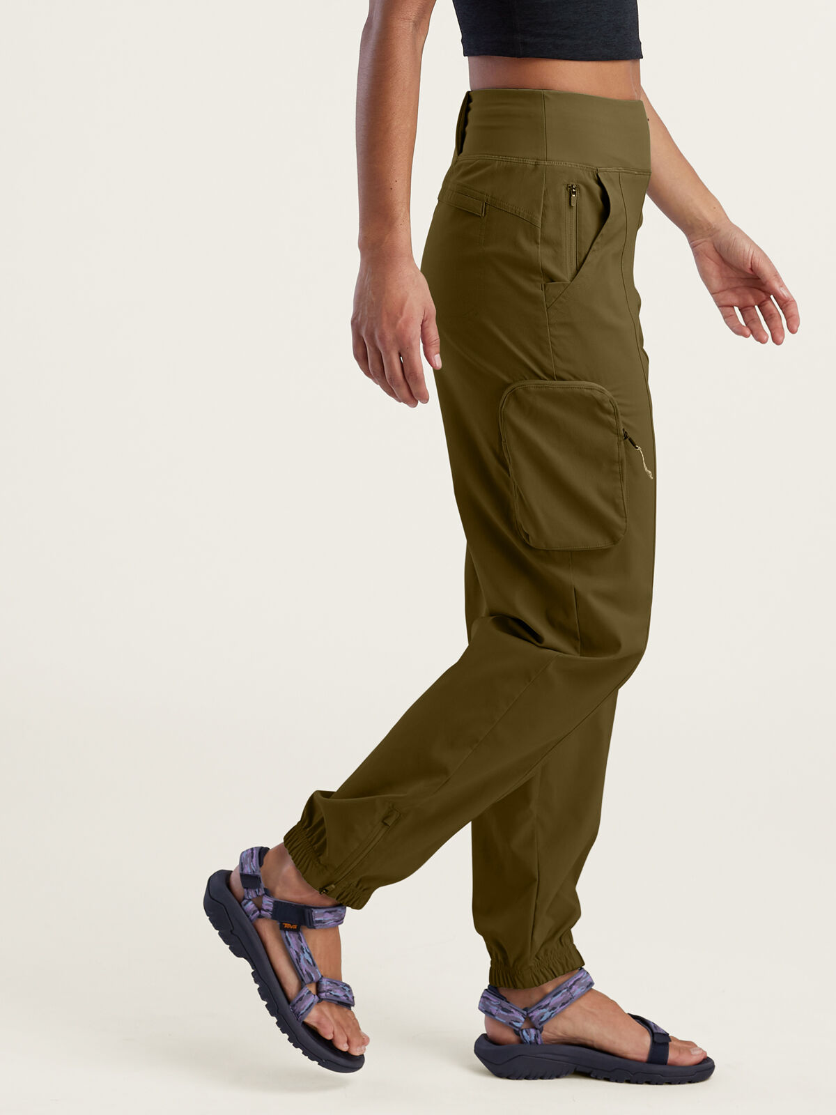 Women's Petite High Rise Hiking Pants Cordillera | Title Nine