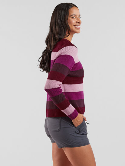 Offsite Crew Neck Sweater - Striped: Image 5