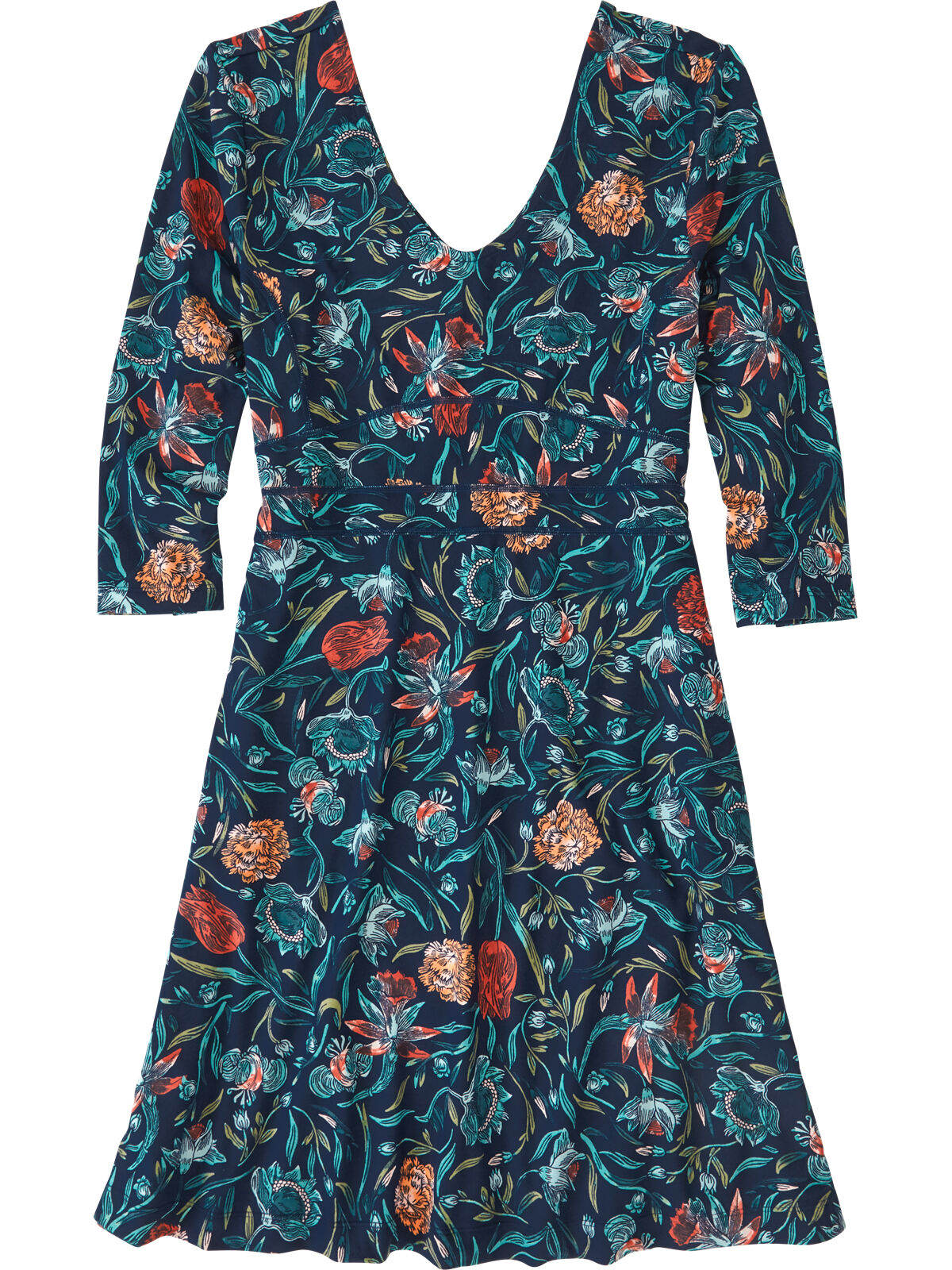 【新品未使用品】Montecristo French Sleeve Dress Long Camerino Dress in Bounty Placée Burgundy for Women | La