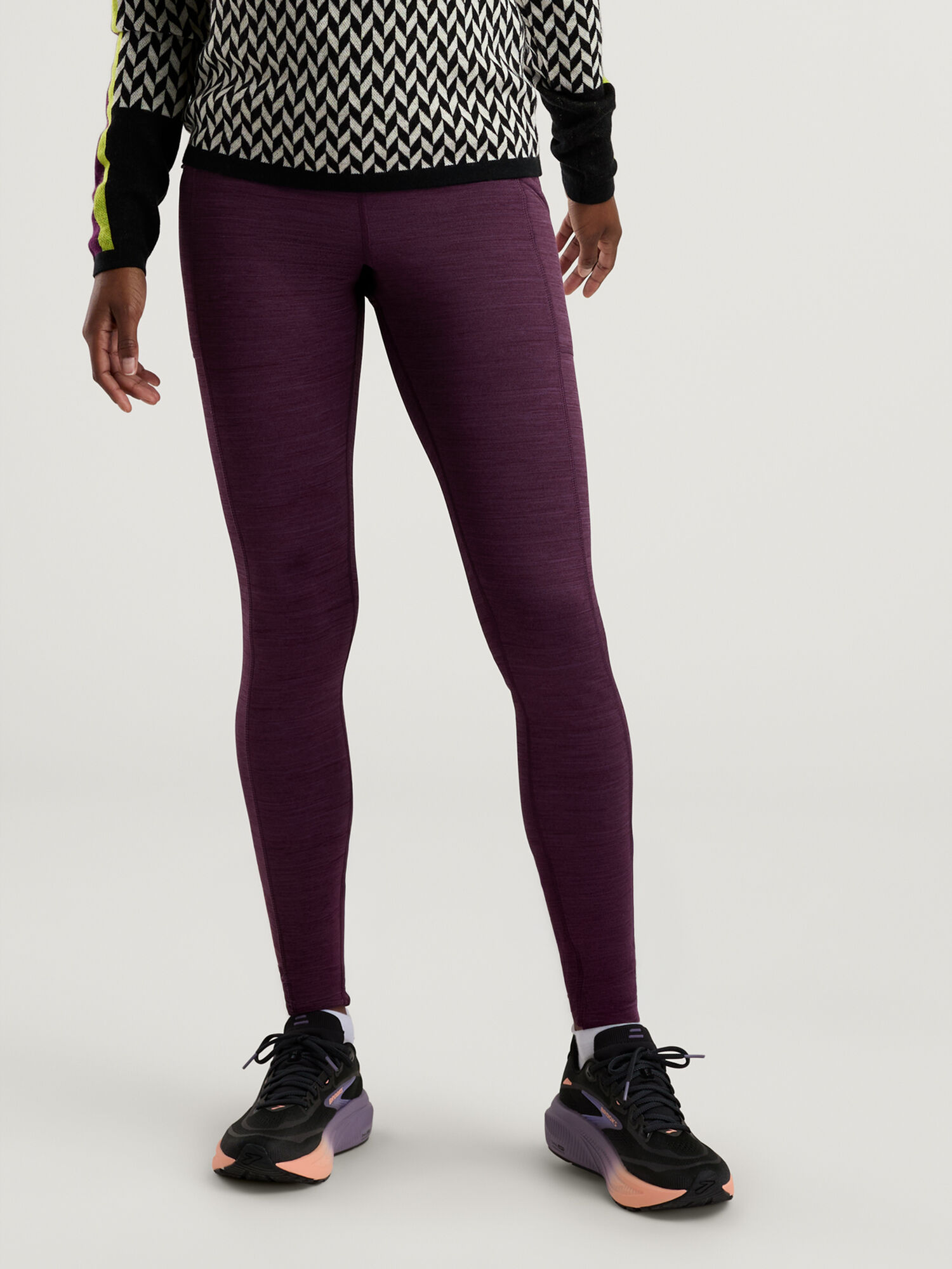 Crash Fleece Lined Tights - Long, , original