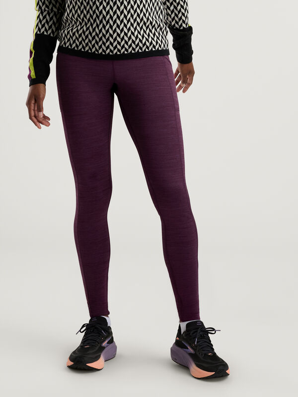 Women's Fleece Lined Leggings: Crash - Long