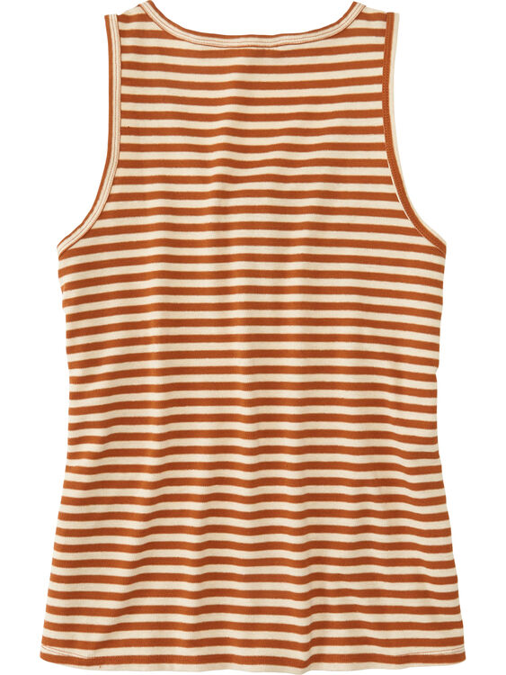 Terra Henley Tank Top - Striped, , original